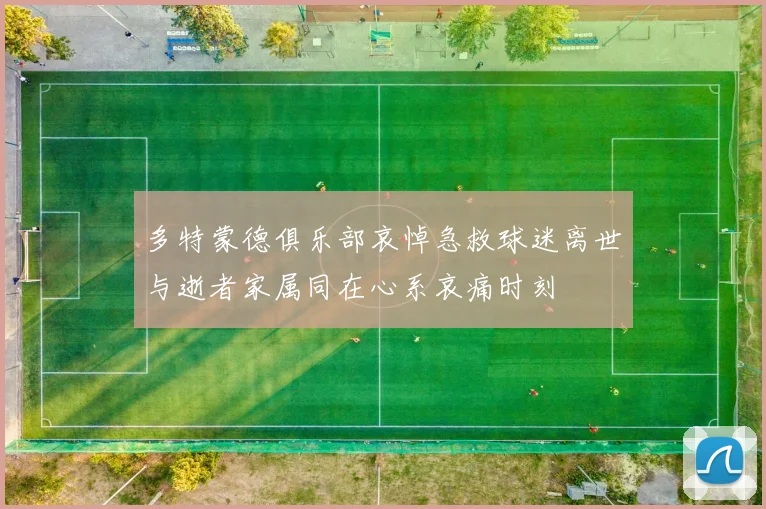 多特蒙德俱乐部哀悼急救球迷离世与逝者家属同在心系哀痛时刻